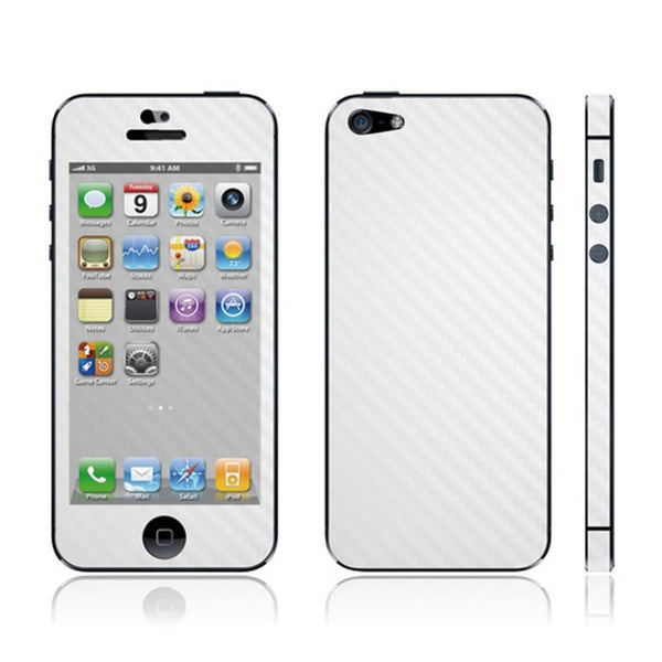 ip5 carbon skin - White
