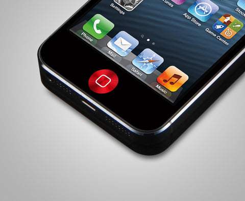 iPhone Metal Home Button - Red