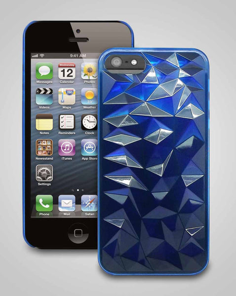 iPhone 5 3D Hard Case - Blue