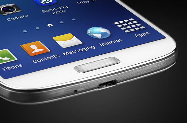 S4 Aluminium Home Button - Blue